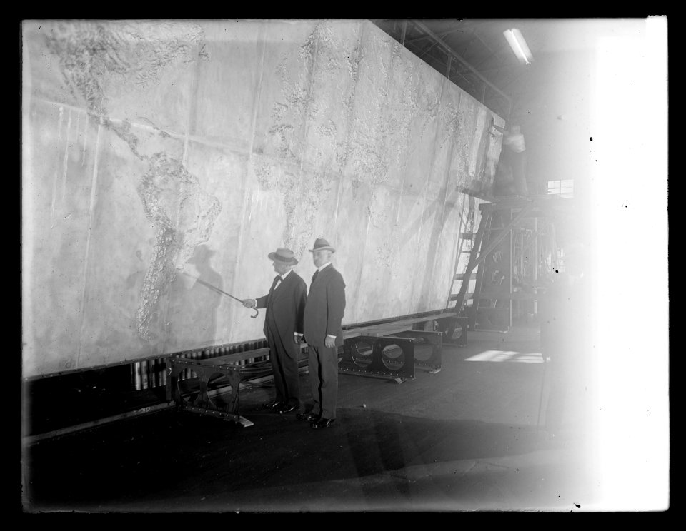 Map, Shipping Board, Daniels & Benson LCCN2016852279