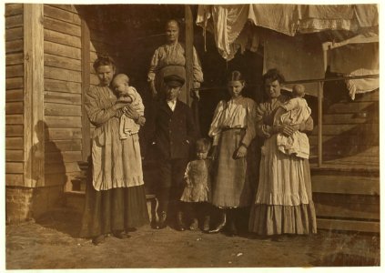 Maple Mill, Dillon, S.C. Bertie Collins (girl). Has been spinning 3 years. Runs 6 sides 60 cents a day. Rudolph Collins. Has doffed 3 years. Is 12 years old. Three others will join the ranks LOC cph.3b32763
