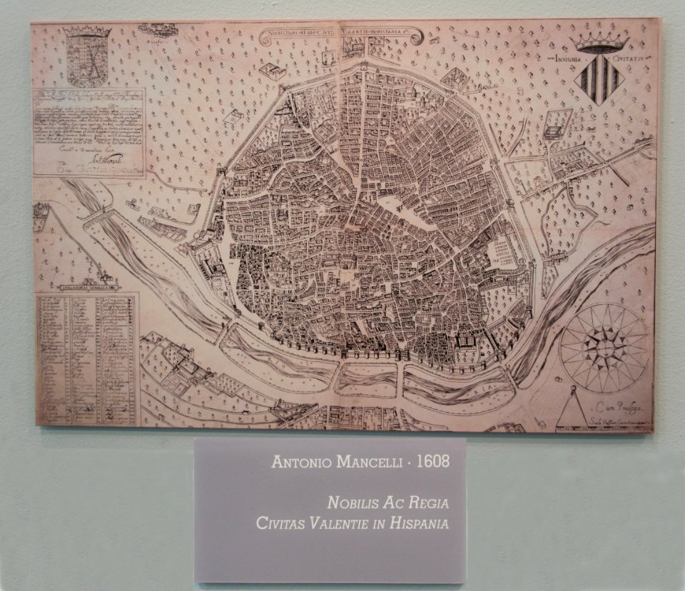 Mapa de Valencia de Antonio Mancelli (1608) 01