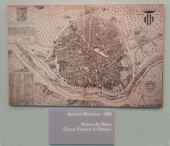 Mapa de Valencia de Antonio Mancelli (1608) 01
