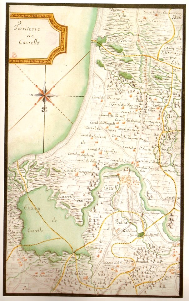 Mapa Estany de Castelló d'Empúries 02