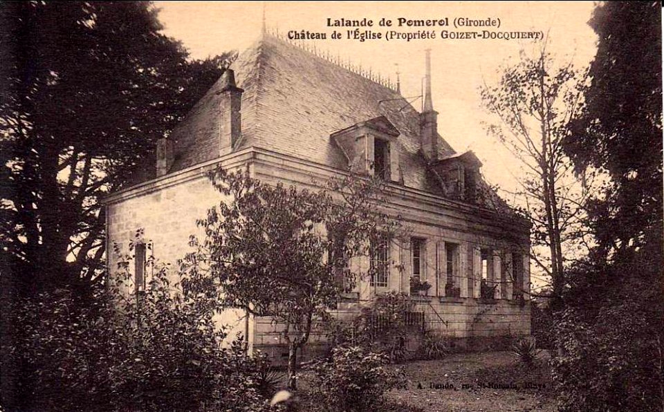 Lalande-de-Pomerol - château de l'Eglise