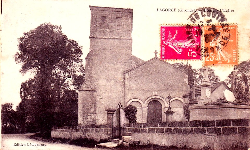 Lagorce - église 4