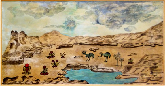 LaM helene smith paysage extraterrestre