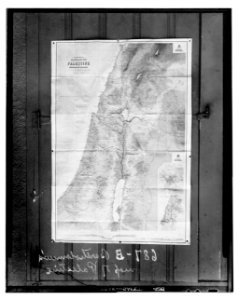 Maps, plans, restorations, etc. Bartholomew's map of Palestine LOC matpc.12334