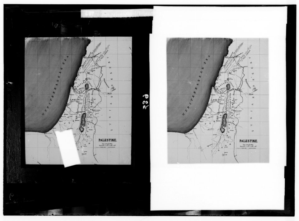 Maps, plans, restorations, etc. Map of Palestine LOC matpc.01358