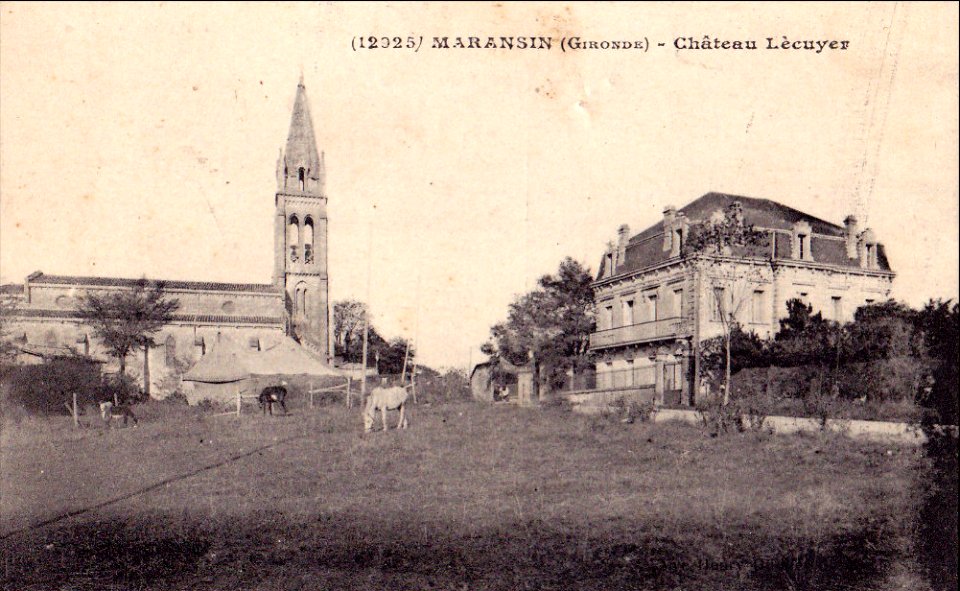 Maransin - château Lècuyer