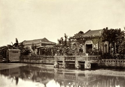 Lai Afong, Chinese Recreation House at Huangpu, 1870s photo