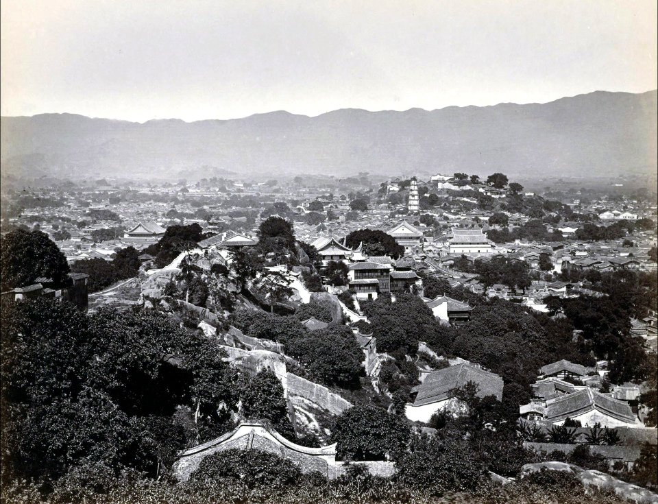 Lai Afong, View of Fuzhou, 1870