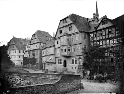 Marburg Dernbacher Hof Ludwig Bickell vor 1900