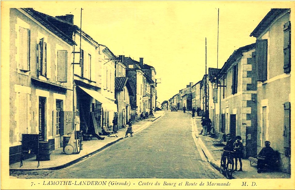 Lamothe-Landerron - bourg 2