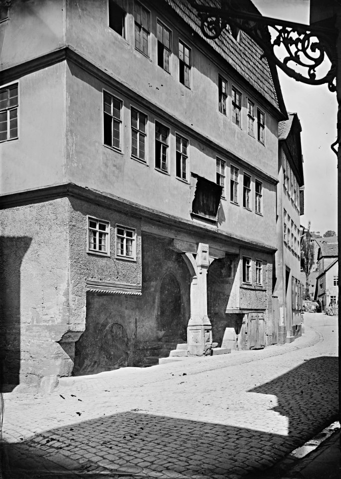 Marburg Weidenhäuser Straße 13 Ludwig Bickell vor 1900
