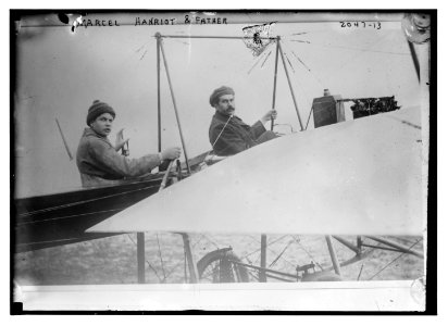 Marcel Hanriot and father LCCN2014688290