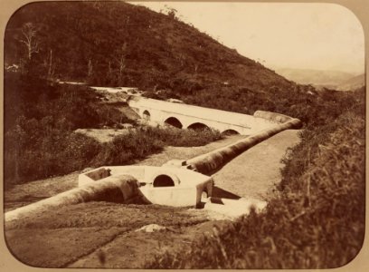 Marc Ferrez - Obras do abastecimento de água do Rio de Janeiro - Getty 85XM3228
