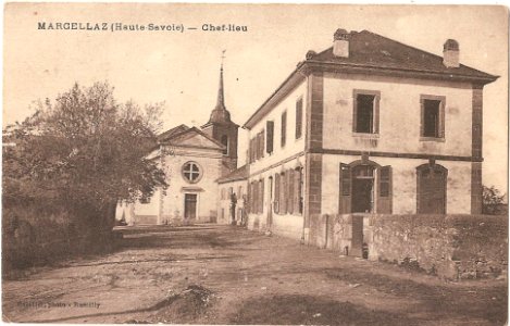 MARCELLAZ (Haute-Savoie) - Chef-Lieu