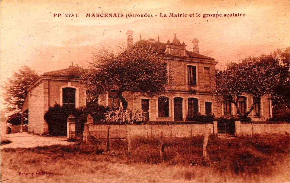 Marcenais - Mairie et écoles