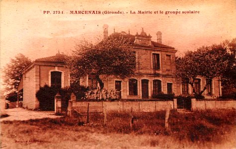 Marcenais - Mairie et écoles photo