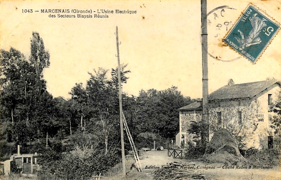 Marcenais - usine électrique