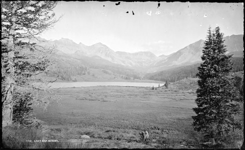 Lake San Miguel, now called Trout Lake. Telluride Quadrangle. San Miguel County, Colorado. - NARA - 517148 photo