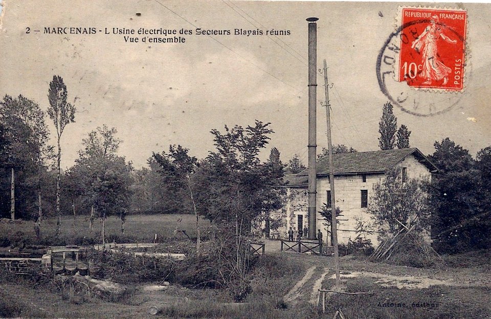 Marcenais - usine électrique 2