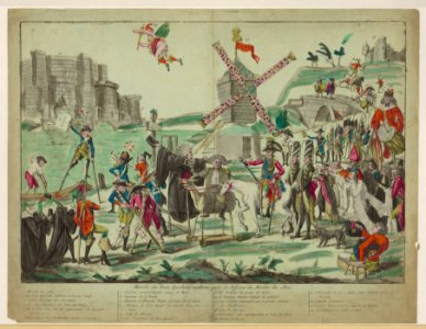Marche du Dom Quichotte moderne pour la deffence du Moulin des Abus LCCN2005685864