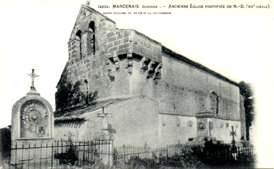 Marcenais - église 1