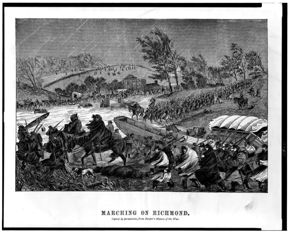 Marching on Richmond - E.J.M. LCCN92505014
