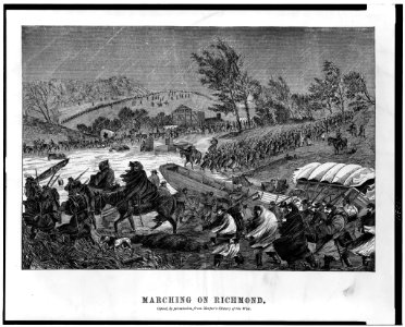 Marching on Richmond - E.J.M. LCCN92505014