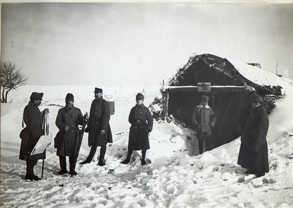 Mappeurgruppe Ltn. Steinberg bei Zajezycy. (BildID 15692840)