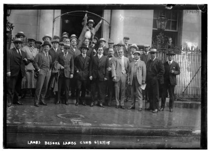 Lambs before Lambs Club, 6-27-15 LCCN2014699343