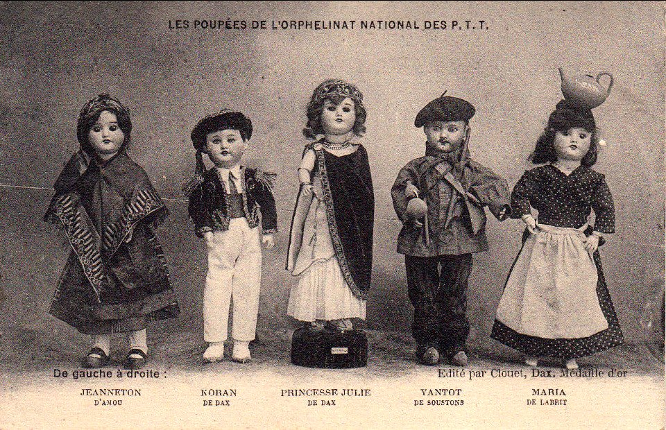 Landes - Poupées de l'Orphelinat National des P.T.T.