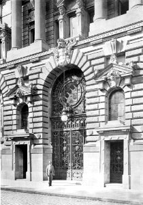 Landesgewerbemuseum Stuttgart, Hauptportal, 1898