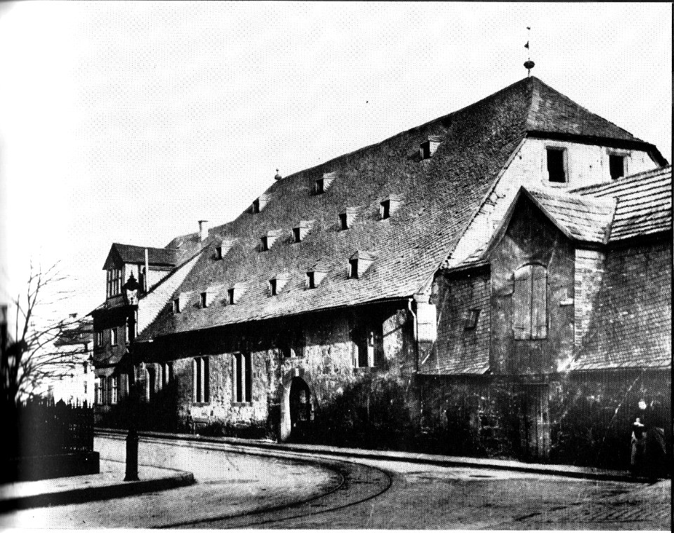 Marburg town mill west building 1903