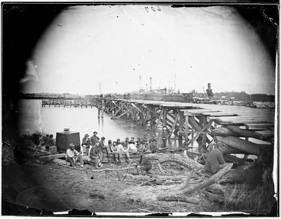 Landing at White House, Pamunkey River - NARA - 524721