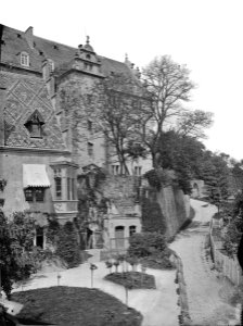 Marburg Wolfsburg + Kanzlei von SO Ludwig Bickell vor 1900
