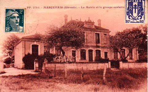 Marcenais - Mairie et écoles 3 photo