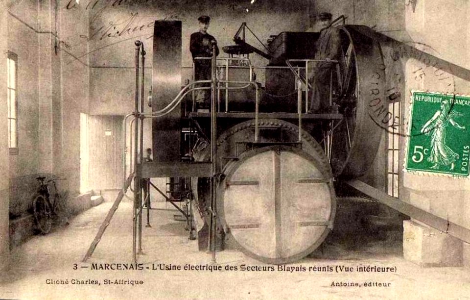 Marcenais - usine électrique 3