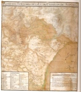 Mapa Estany de Castelló d'Empúries 01