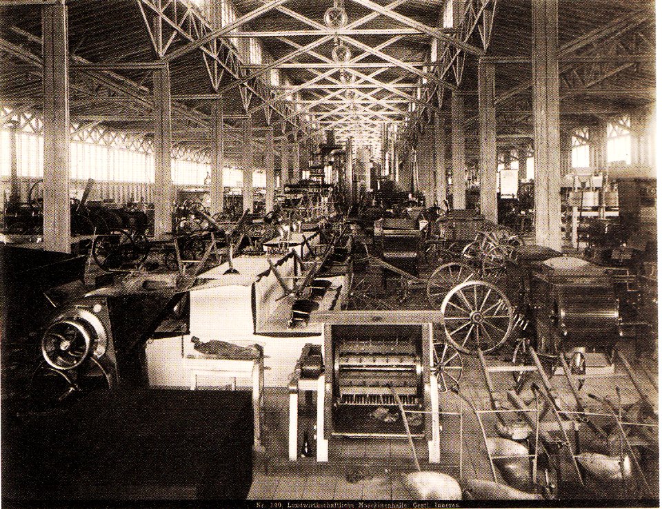 Landwirtschaftliche Maschinenausstellung