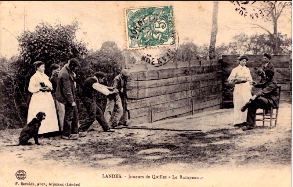 Landes - Joueurs de Quilles