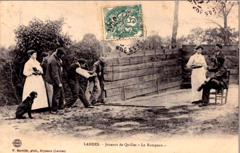 Landes - Joueurs de Quilles