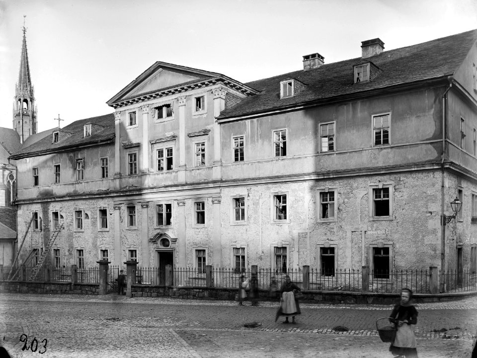 Marburg ehem. Elisabeth-Hospital Ludwig Bickell um 1887