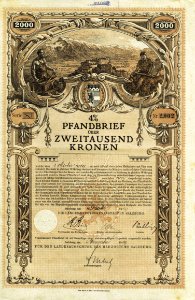 Landes-Hypothekenanstalt in Salzburg 1919
