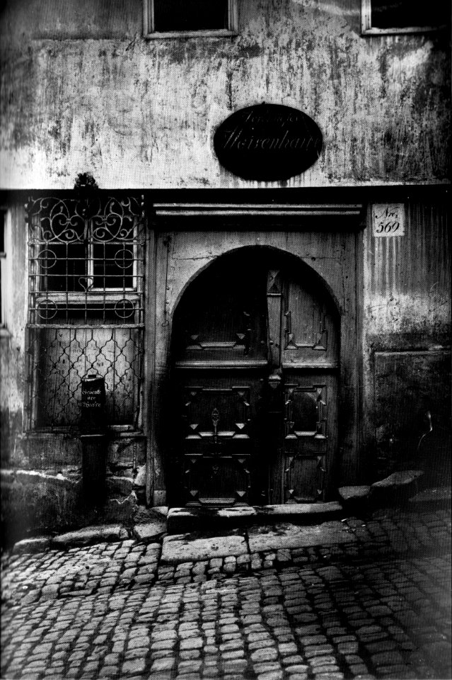 Marburg orphanage door pre-1877