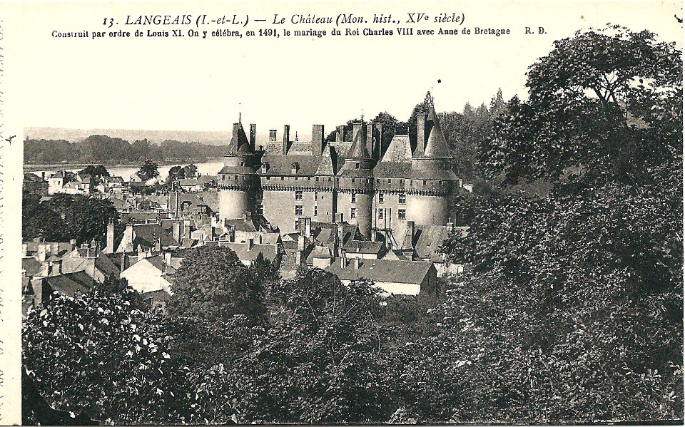 Langeais-FR-37-château-carte postale-07