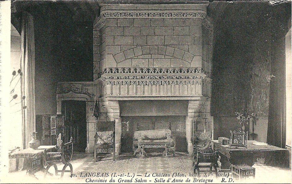 Langeais-FR-37-château-carte postale-15