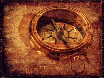 Compass point map america