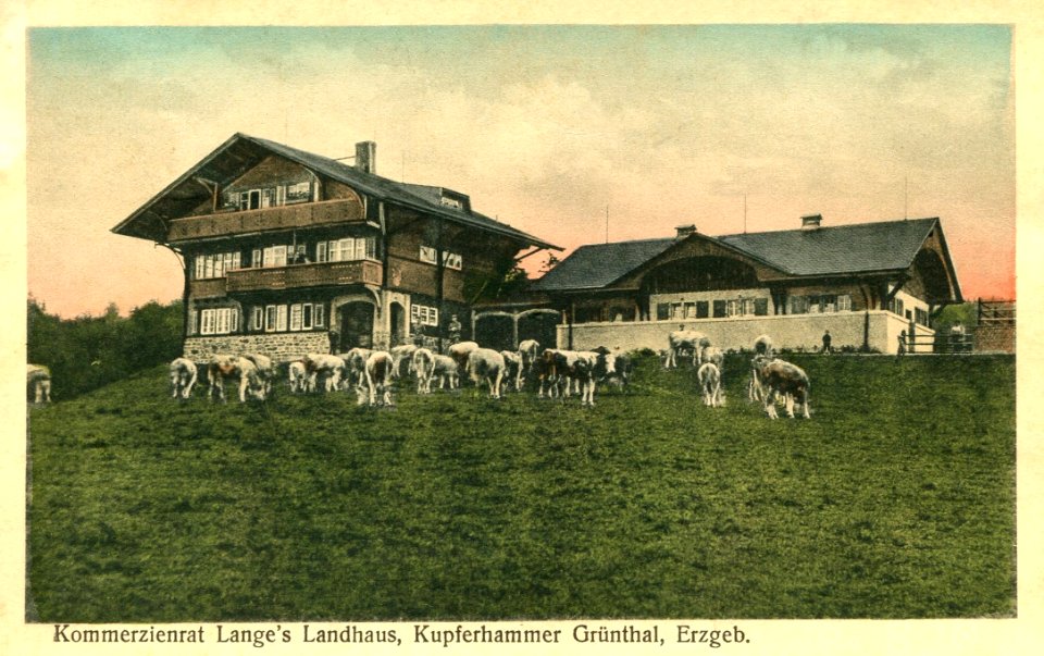 Landhaus F A Lange color