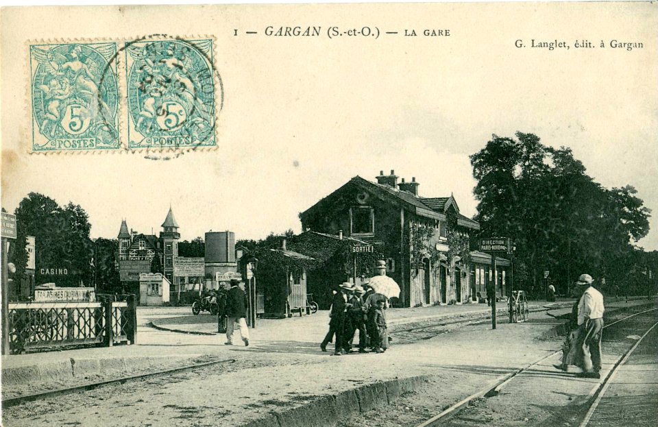 LANGLET 1 - GARGAN - La Gare