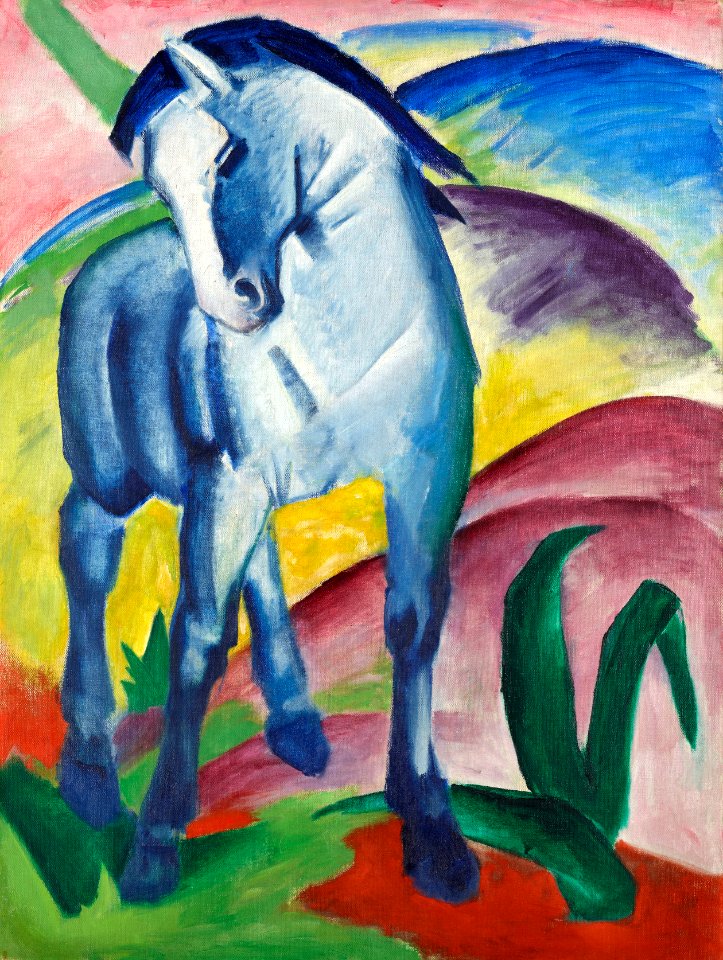 MarcF Blaues Pferd 1910